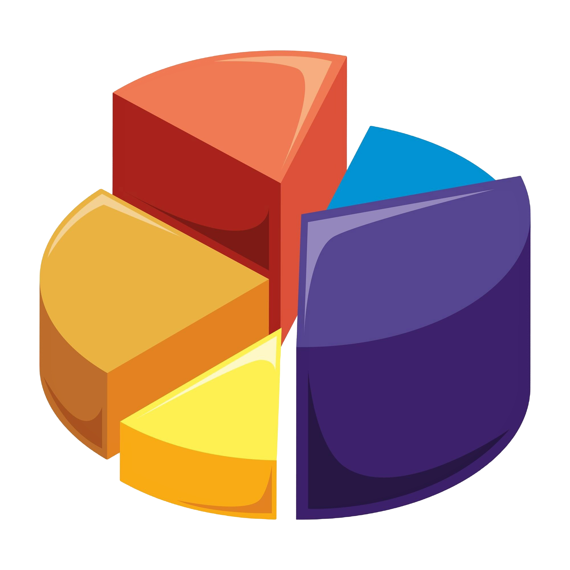 Detailed spending statistics illustration